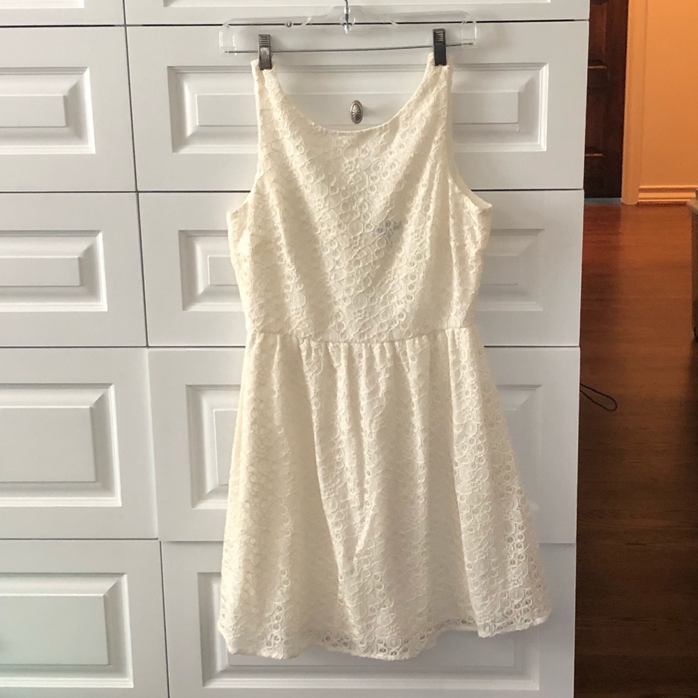 Off white lace dress